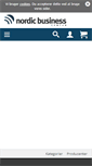 Mobile Screenshot of ebutik.nordicbusiness.dk
