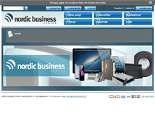 Tablet Screenshot of ebutik.nordicbusiness.dk