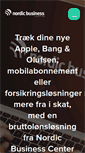 Mobile Screenshot of nordicbusiness.dk